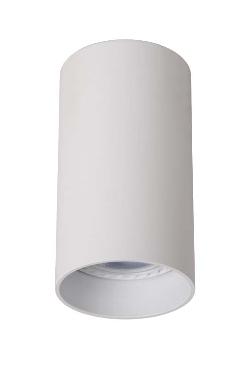 Plafonnier - blanc - Ø5,5cm - dimmable - LED - GU10 - 5W - 2200/3000K