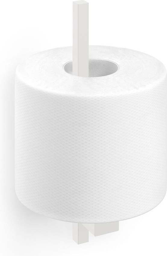 Reserve toiletrolhouder Zack Carvo wit geschikt voor 1 wc-rol
