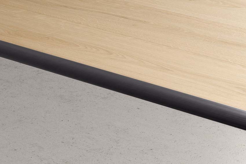 Aanpassingsprofiel Quick-Step zwart 200x3,8x0,7cm