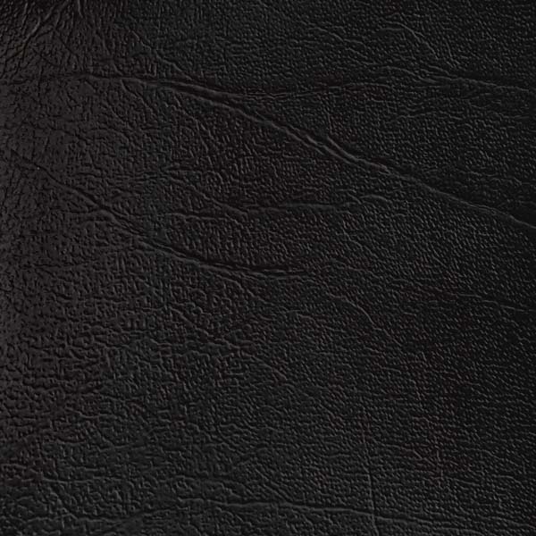 Porte pliante noir simili cuir sur mesure