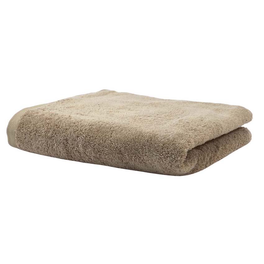 Badlaken Aquanova London Egyptisch katoen almond beige 70x130cm