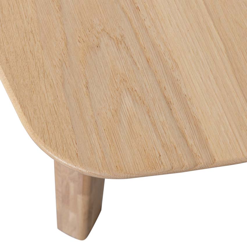 Table Taylor en chêne rectangulaire couleur bois 180x100cm
