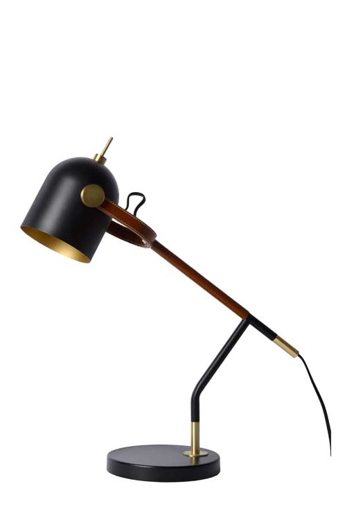 Lucide WAYLON - Bureaulamp - E27 - Zwart