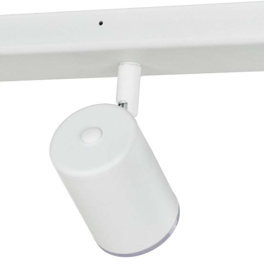 Spot en saillie - Blanc - L35xH11,5cm - Dimmable - GU10 - 3x5W - barre