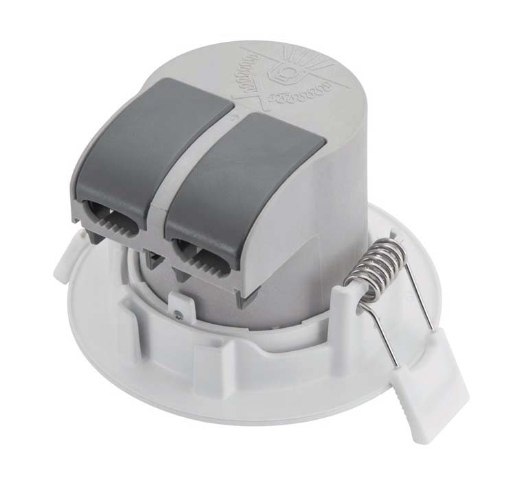 Spot encastrable - blanc - Ø8,5xH5,5cm - dimmable - LED - 1x5,5W - 2700K