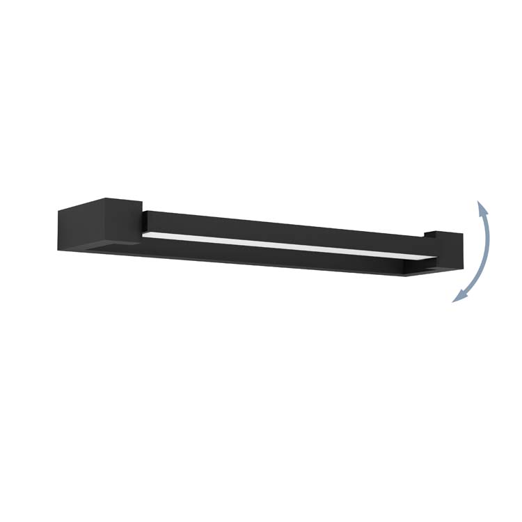 Eglo GEMILIANA - Applique murale - LED - 8,9W - noirzwart