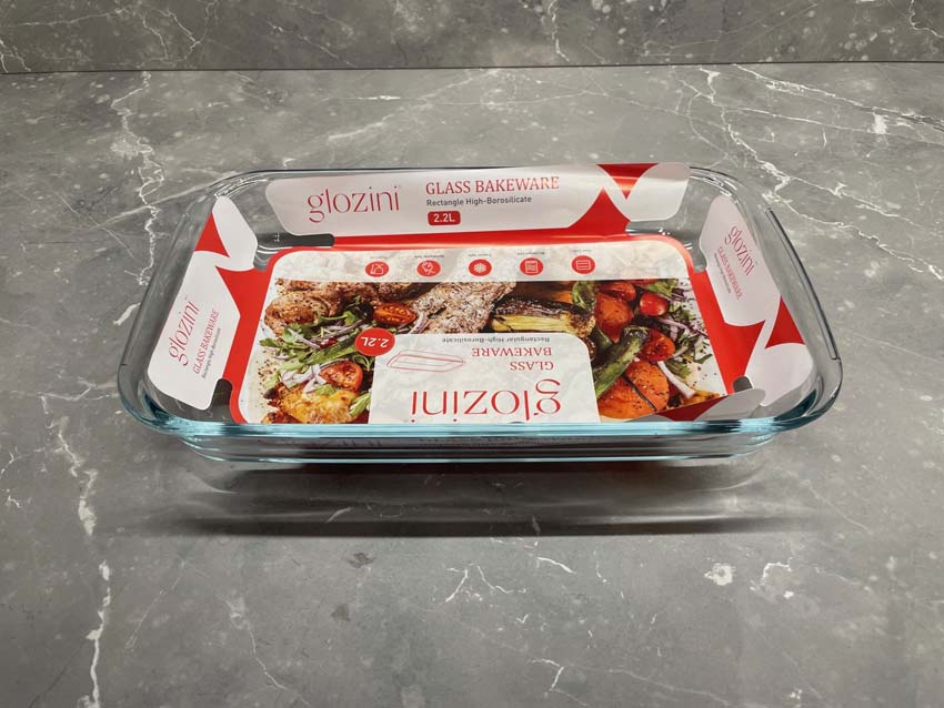 Ovenschaal transparant glas 2,2L