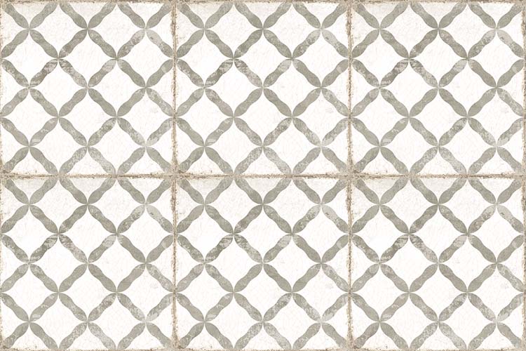 Carrelage de sol et mural Raffy Dorset à motif taupe/blanc 20x20cm