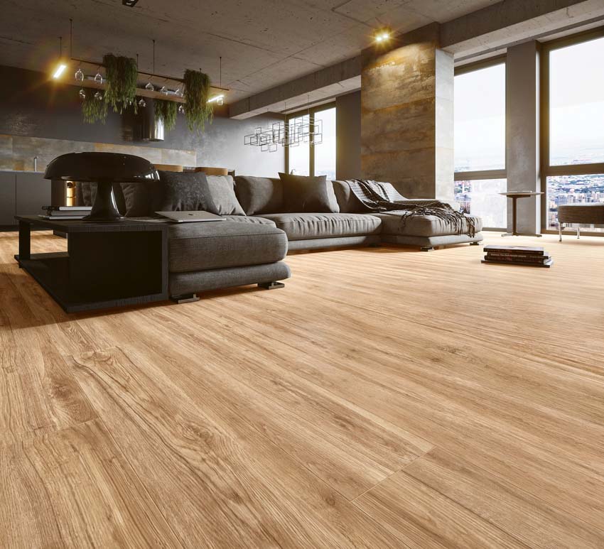 Carrelage imitation parquet Capri aspect chêne 20x120cm