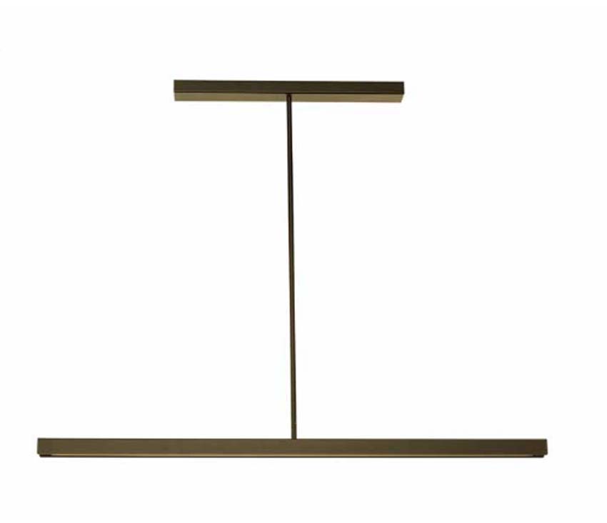 Hanglamp - Brons - 125x100cm - Dimbaar - E27 - 4x60W