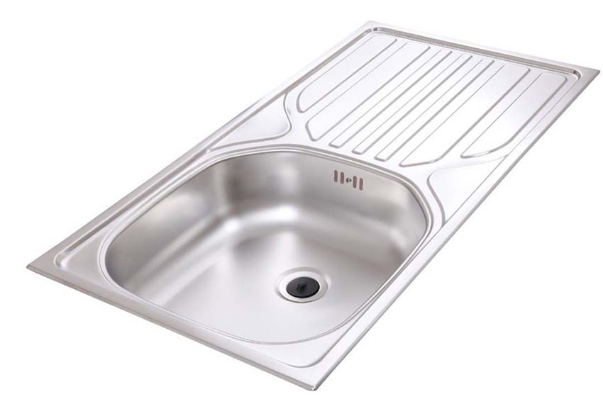 Évier Ned inox 86x43,5cm