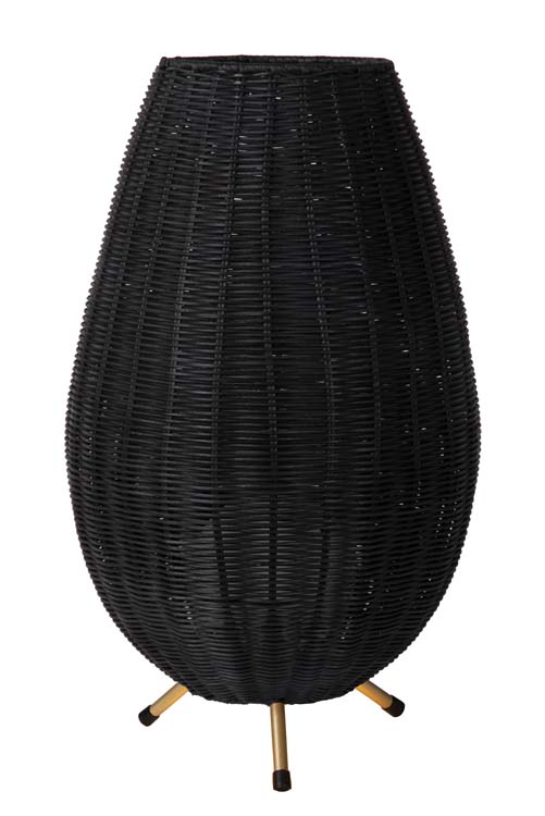 Lampe de table - Ø 30 cm - 1xG9 - Noir