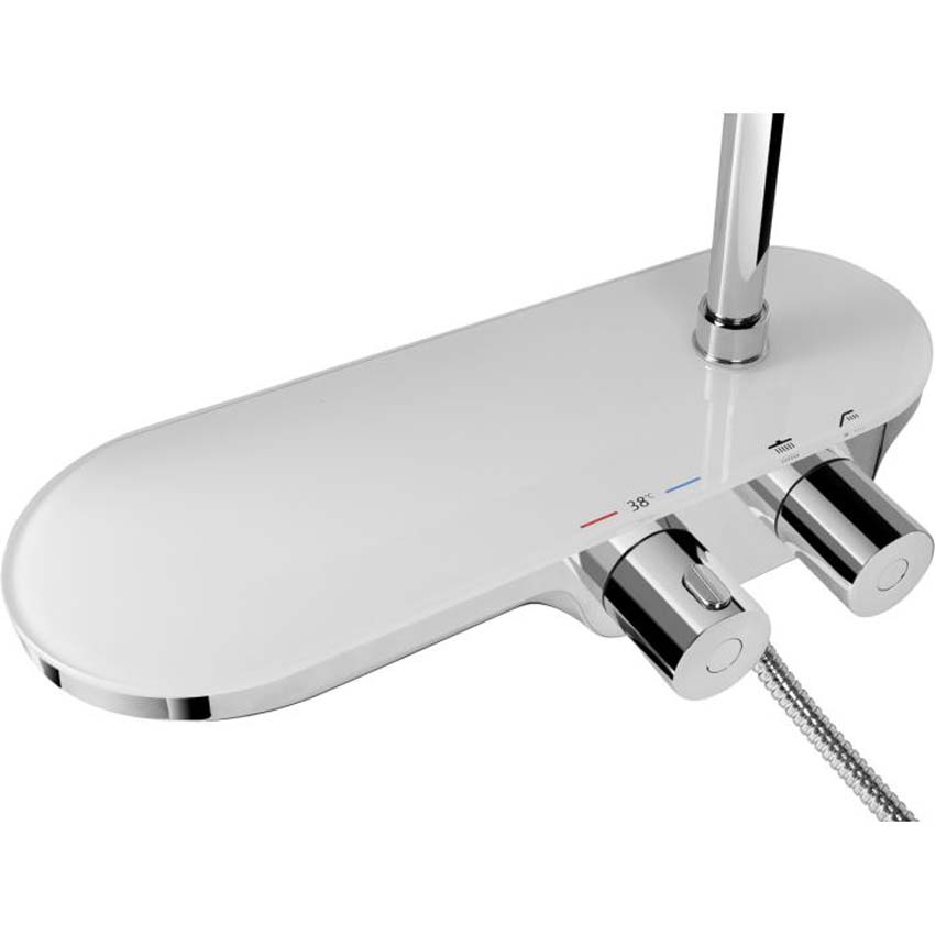 Set de douche Cindy thermostatique chrome