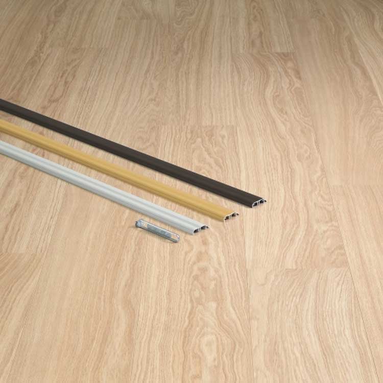 Profilé Incizo Quick-step 11.4 x 47.4 x 930 mm argent