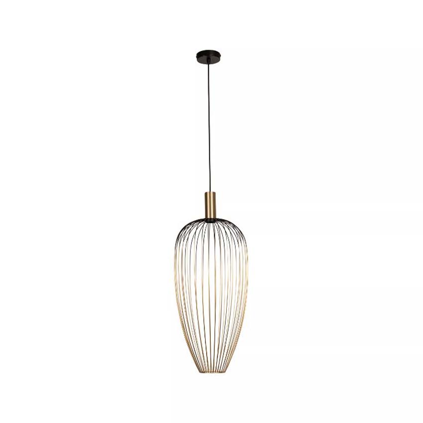 Lucide Vibes Aurelie - Suspension - Ø30cm - 1xGU10 (MR11) - Or