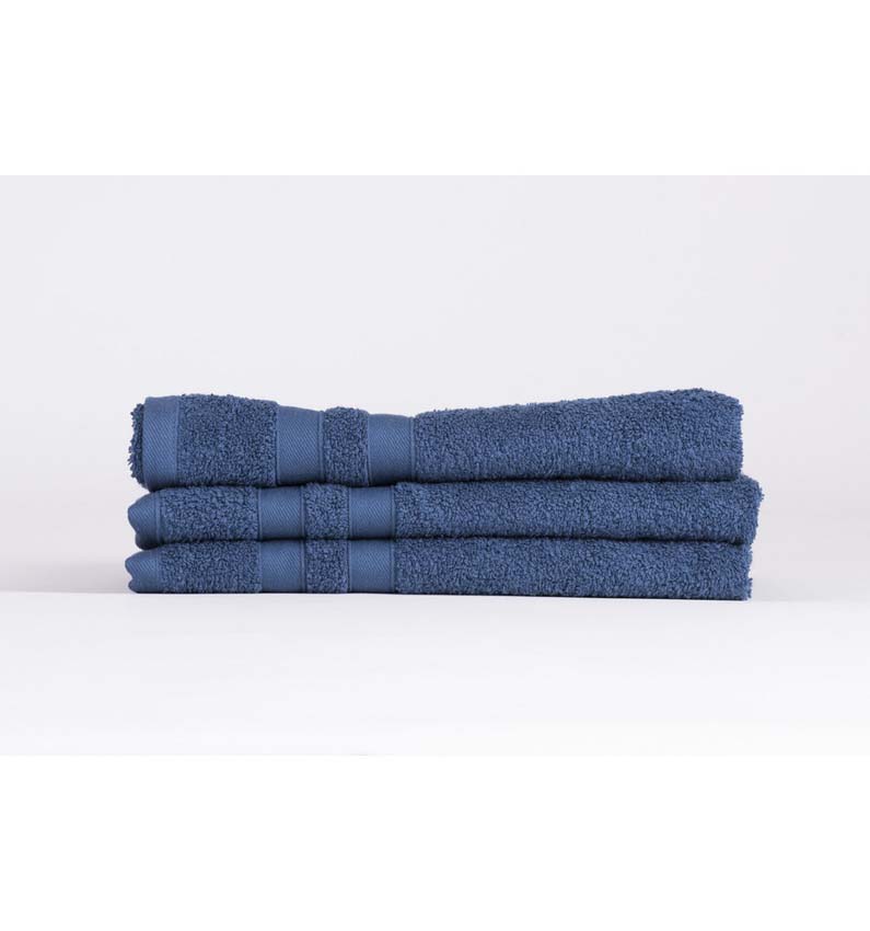 Handdoek Cosibel katoen jeans 50x100cm