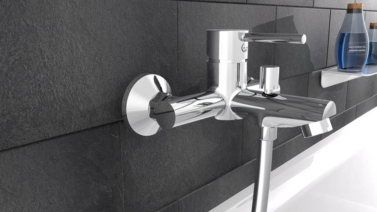 Robinet de bain Laura chrome Robinet de bain Laura chrome