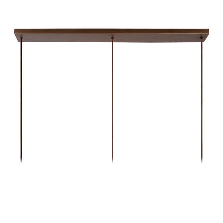 Suspension - ambre - 100cm - 3xE27 - 40W