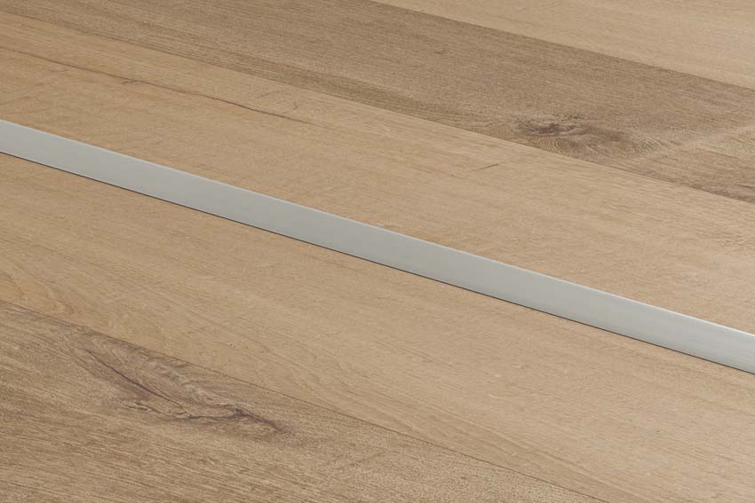 Uitzettingsprofiel Quick-Step zilver 200x3,1x1cm