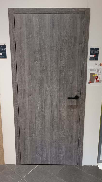 Complete binnendeur Invisible Flat Mont-Ventoux 201,5x73cm tubespaan links + deurkast 30cm