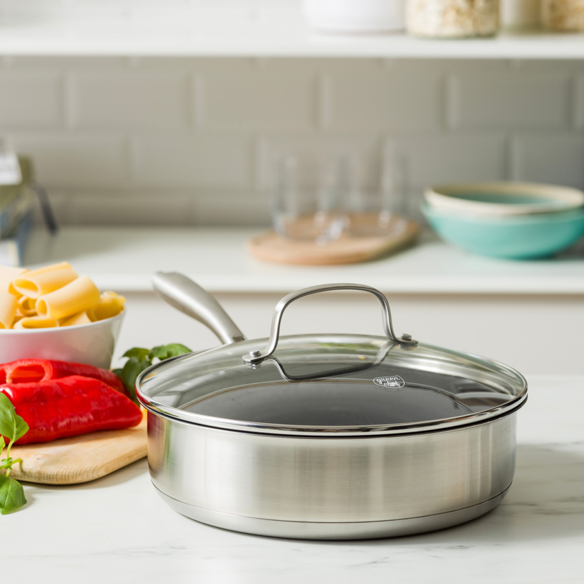 Poêle à ragout Greenchef Ø24cm avec revêtement antiadhésif sans PFAS