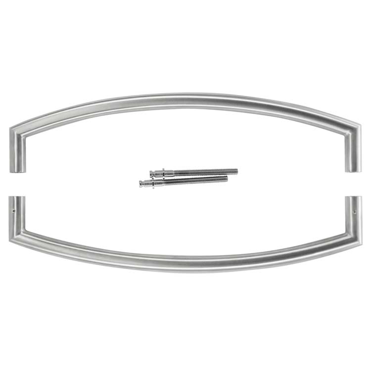 Tirant pro ct 20/400 inox plus paire épaisseur porte>3cm
