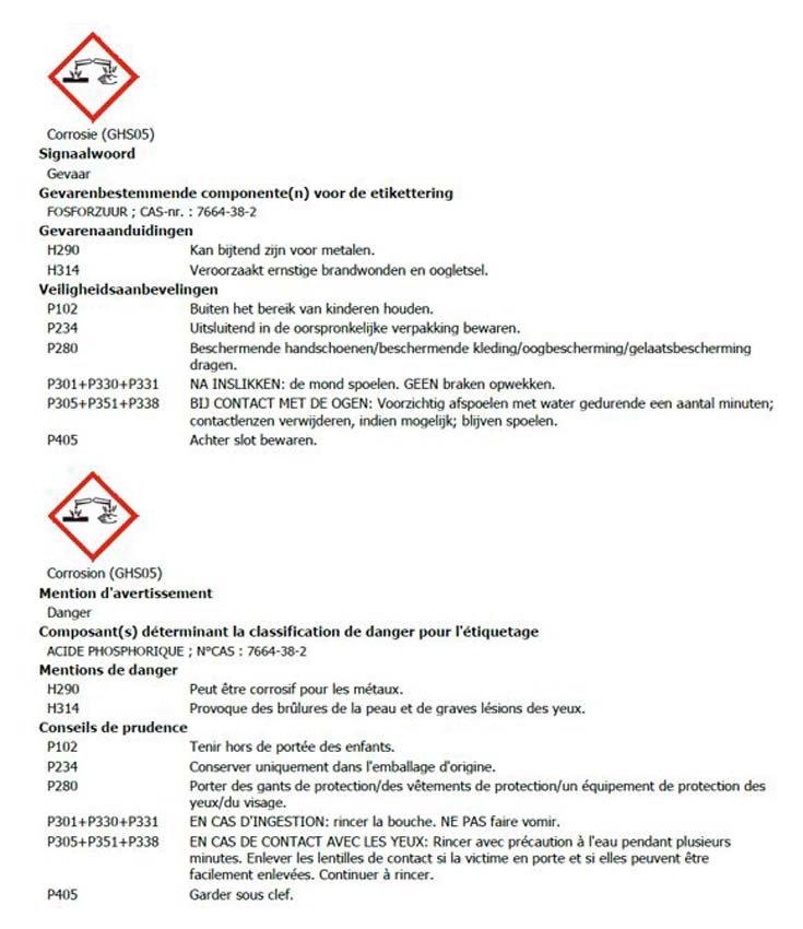 Lithofin KF nettoyant intensif 1 litre pour carrelages