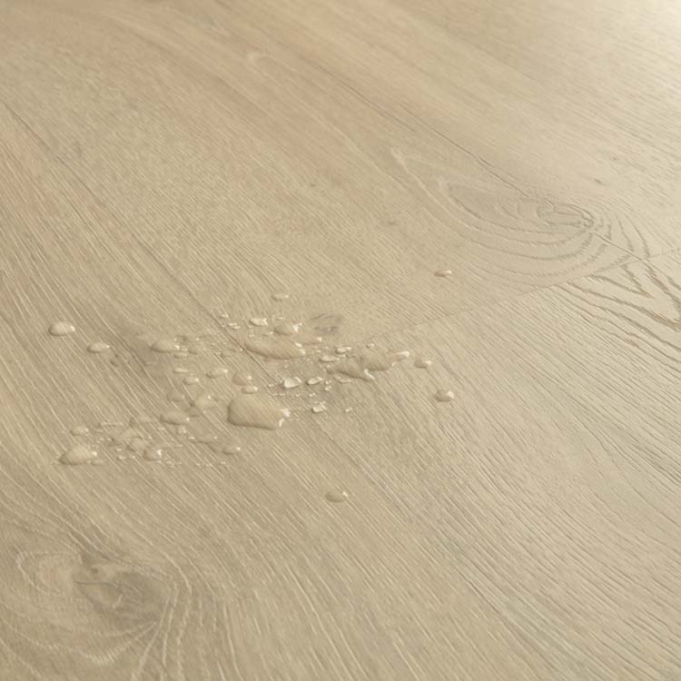 Laminaat Quick-Step Classic 8mm zanderige greige eik 120x19cm