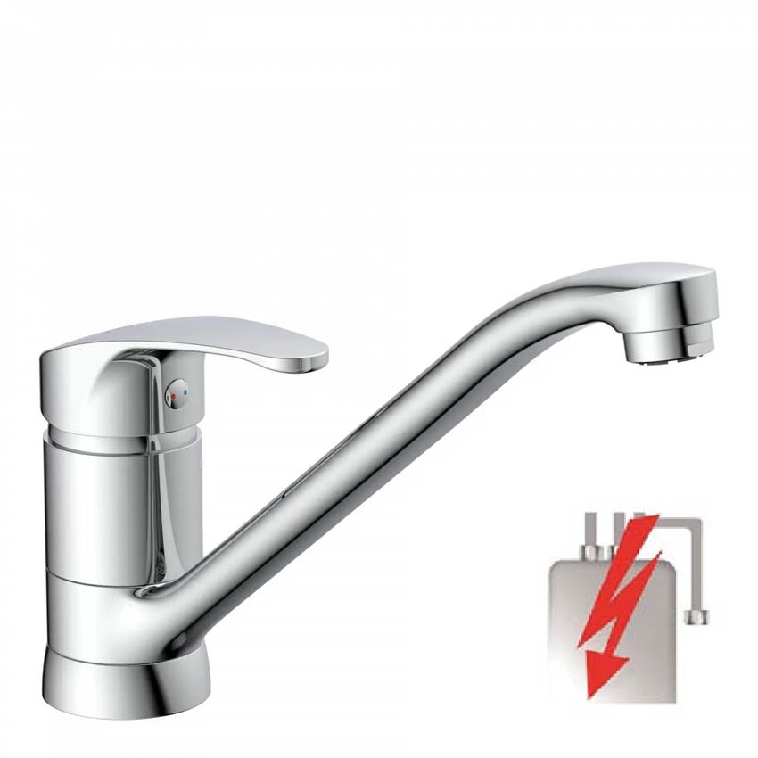 Robinet de cuisine Celio chrome basse pression