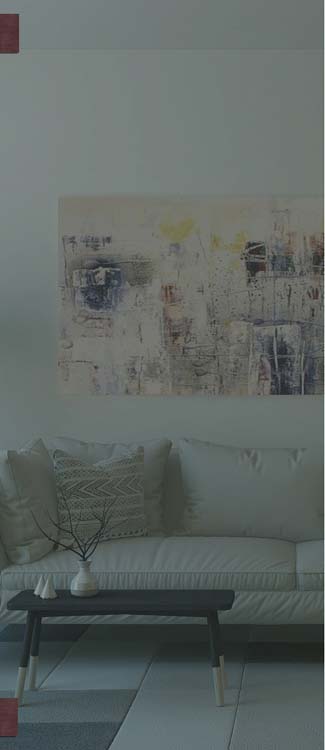 Enkele glazen binnendeur Sky Grey gerookt glas op maat - scharnieren brons