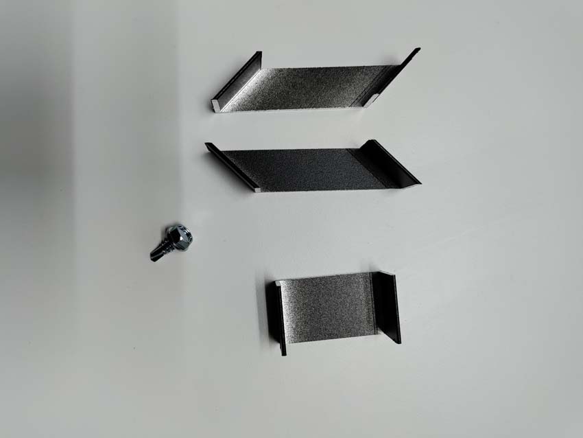 Kit de parecloses clôture Havana aluminium anthracite