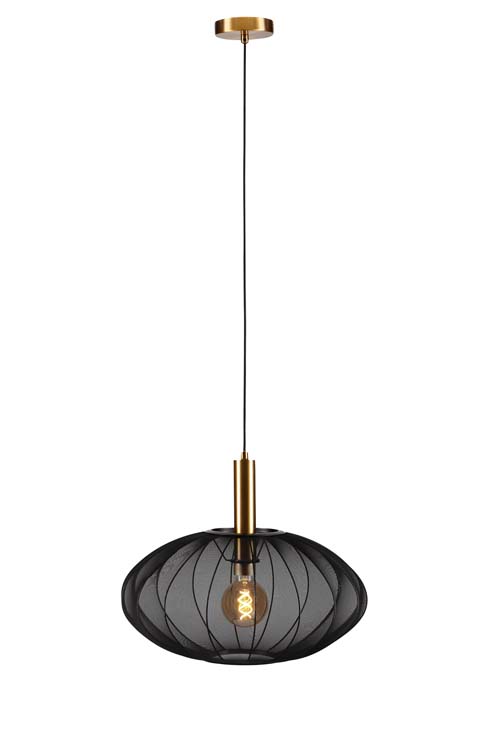 Hanglamp - zwart - Ø50 cm - E27 - 40W