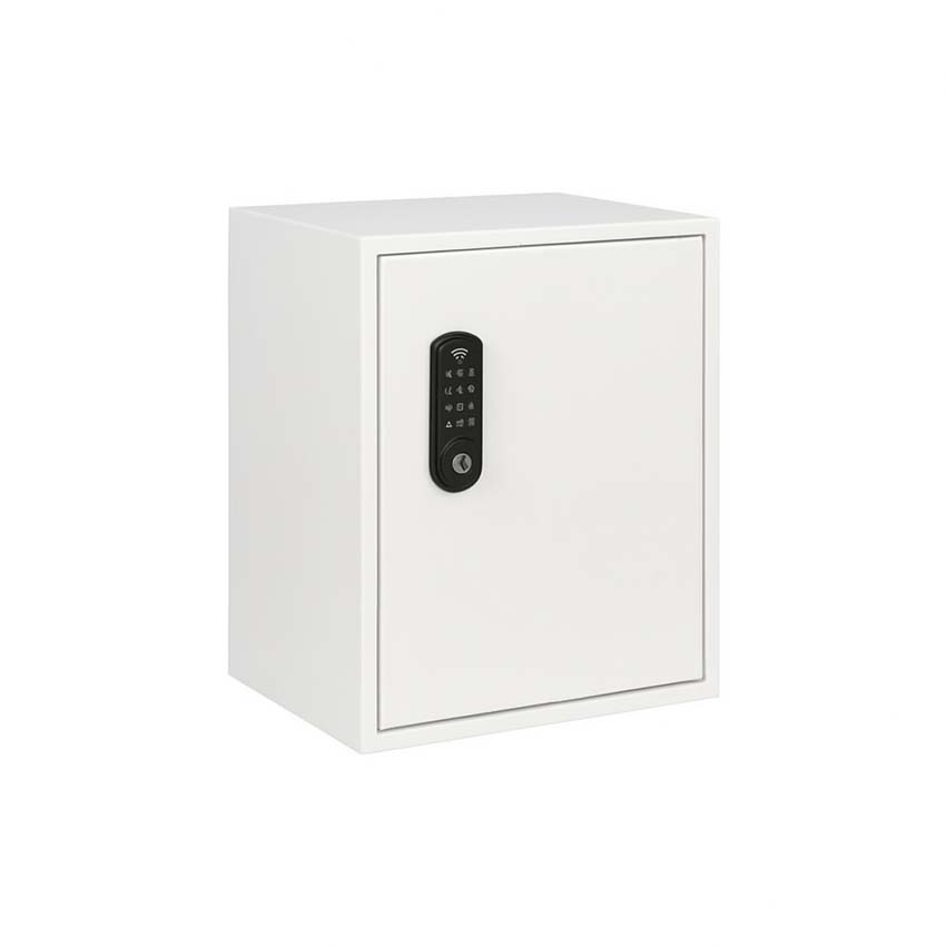 Boîte aux lettres à colis ONZO (eSafe) Boxis blanche avec serrure à code