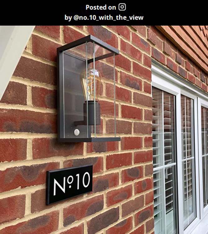 Applique murale extérieure - anthracite - E27 - IP54