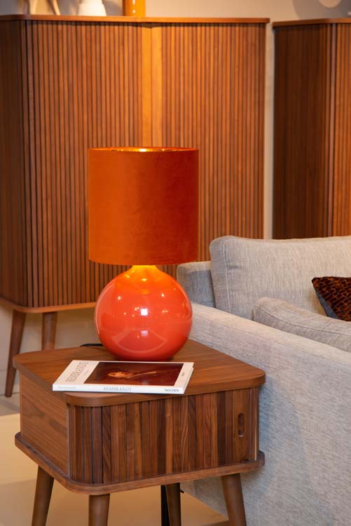 Lucide ESTERAD - Lampe de table - 1xE14 - Orange