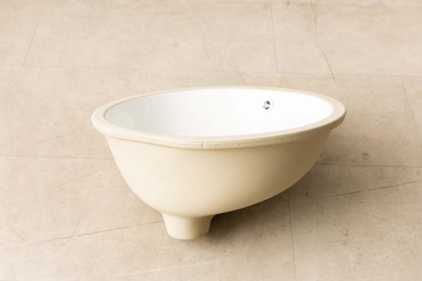 Lavabo Jane blanc 51x39x20cm