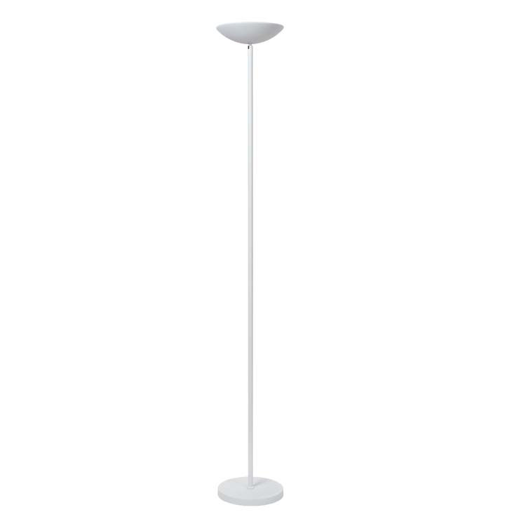 Lucide ZENITH - Vloerlamp - LED Dimb. - 1x20W 3000K - Wit