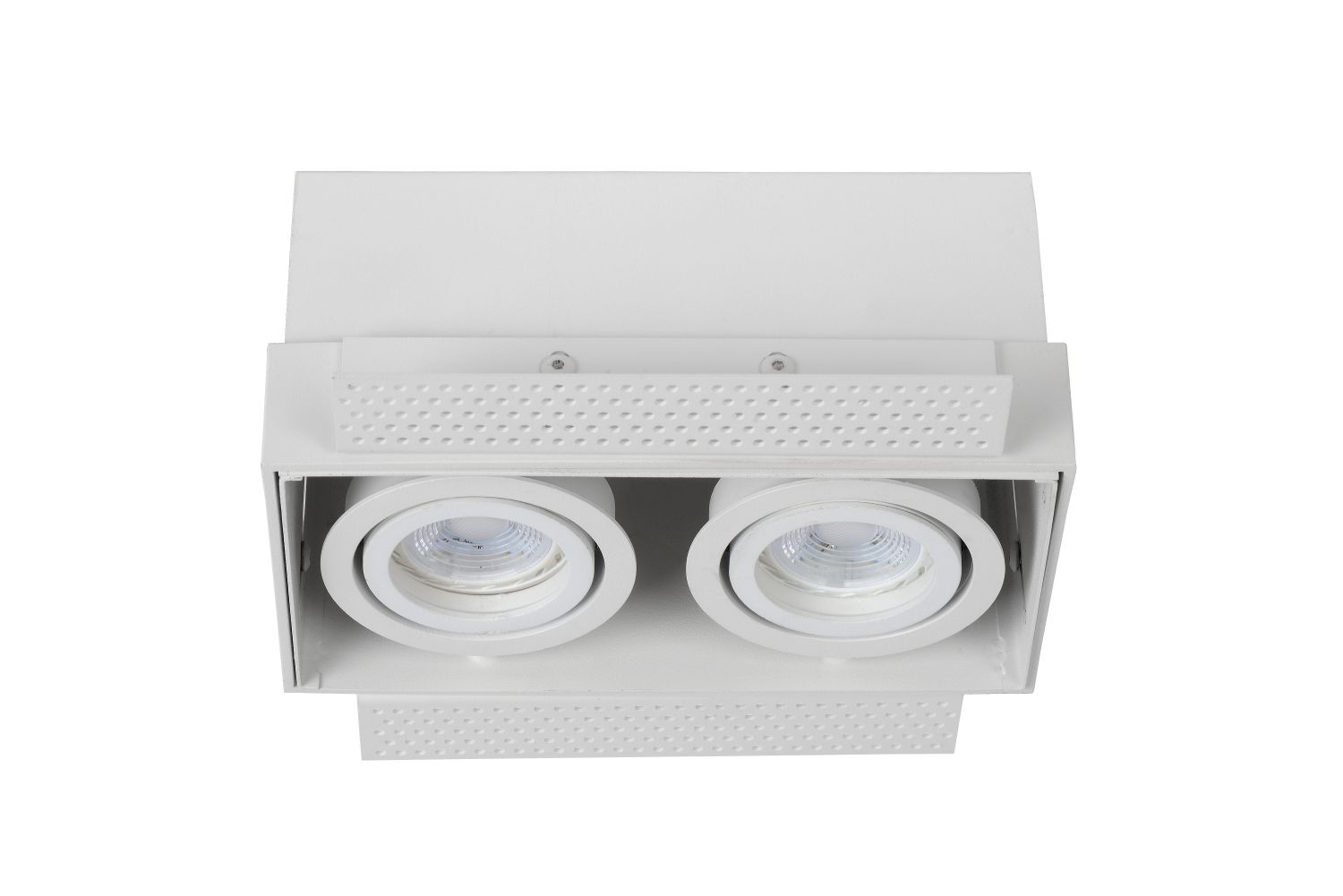 TRIMLESS Inbouwspot 2xGU10/50W Wit