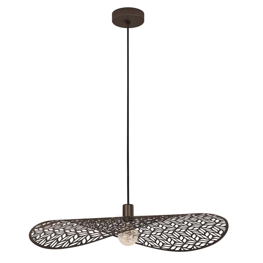 Suspension - Bronze - Ø80cm - E27 - 1x60W