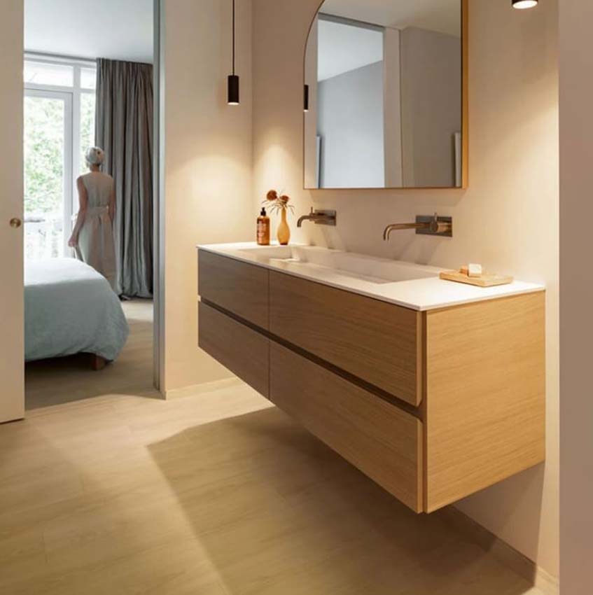 Laminaat Quick-Step Classic Plus 8mm Biscuit Bruin 120x19cm