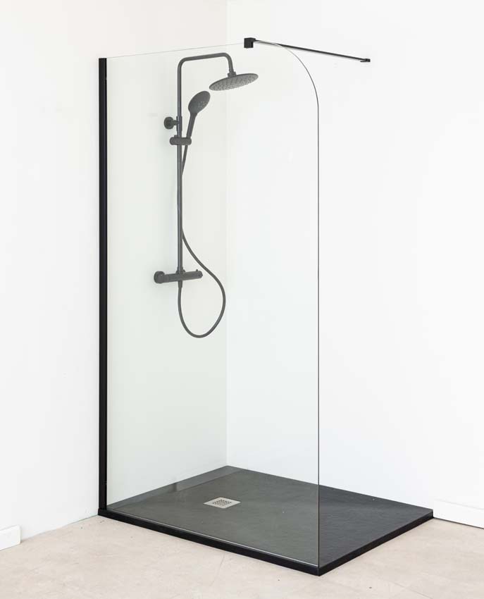 Paroi de douche Avery verre clair 117x200cm
