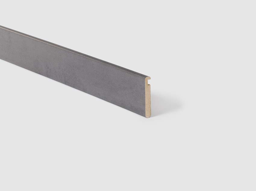 Open trapprofiel Maestro Dark grey stone 130x7x1cm