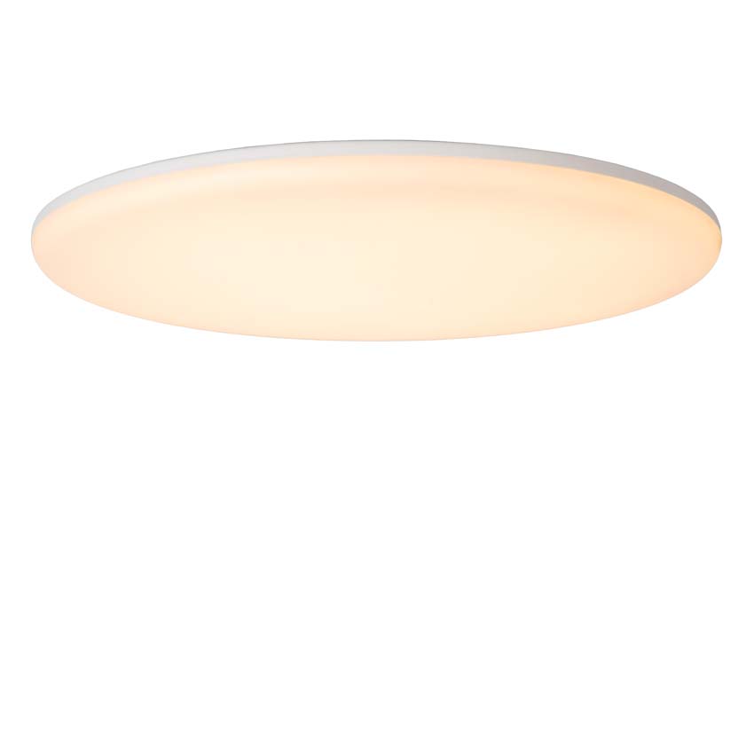 Lucide OLSON - Plafonnière - Ø 35 cm - LED Dimb. - CCT - 1x36W 3000K/6500K - Opaal