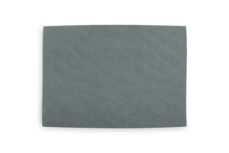 Set de table aspect cuir vert 43 x 30 cm