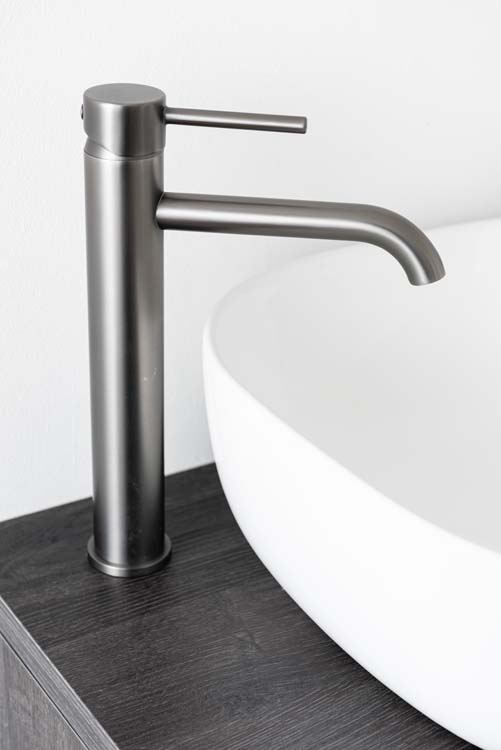 Robinet de lavabo Maddi canon fusil surélevé