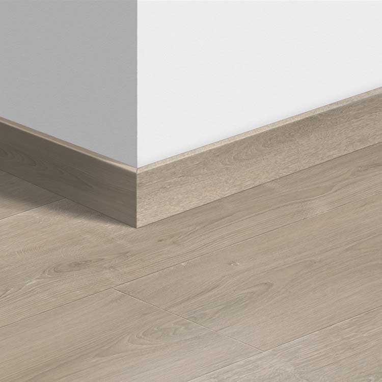Standaardplint Quick-Step 58 x 12 x 2400 mm Geborstelde eik beige
