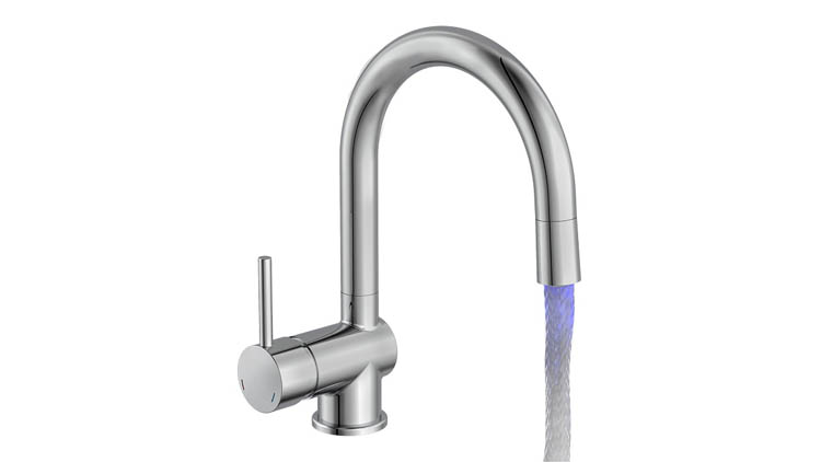 Robinet de cuisine Sterre Led chrome