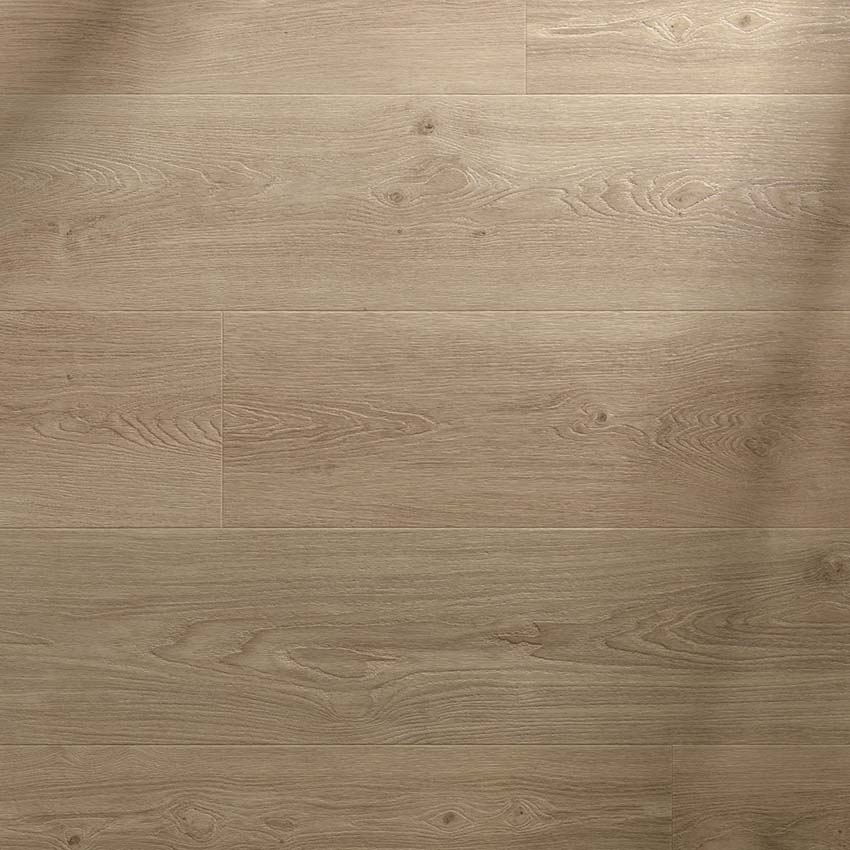 Vinyl vloer Floorify Champagne plank 4,5mm lichtbeige 152,4x22,5cm
