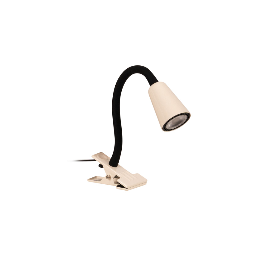 Lucide Essential Jasper - Klemlamp - 1xGU10 (MR16) - Beige