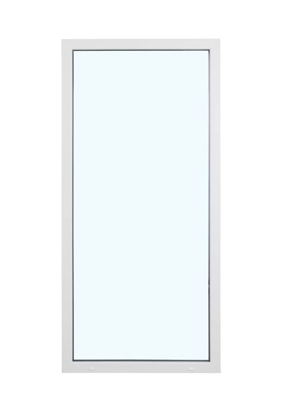 Châssis fixe pvc blanc budget L1000XH2100 mm